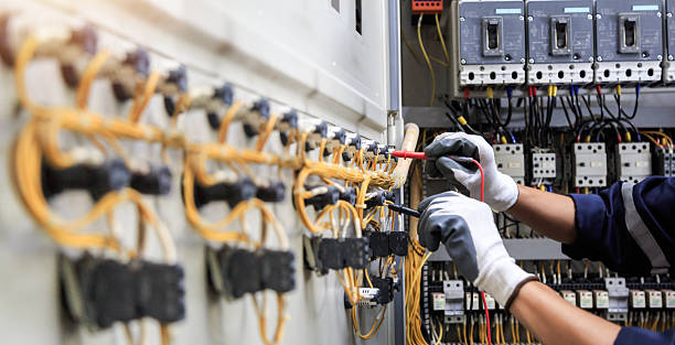 Professional Electrician technician working in Asheboro, NC